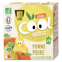 VITABIO Cool fruits vrecko jablko, hruška 4m+ BIO 4 x 90 g