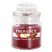 Vonná sviečka v skle Provence Jablko a škorica, 70g