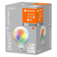 LEDVANCE SMART+ WiFi E27 4,8W číra G125 RGB CCT