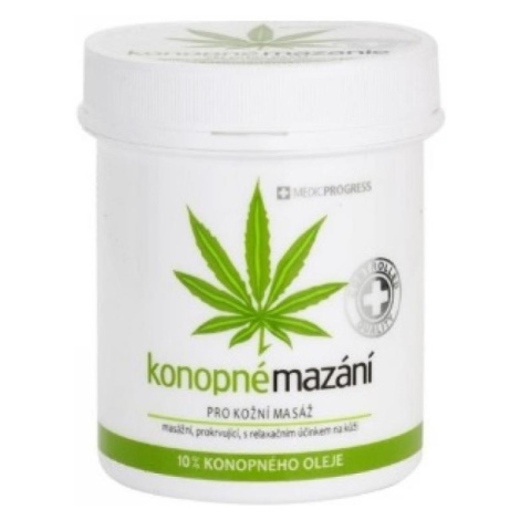 MEDICPROGRESS Konopné mazanie 10% 250 ml