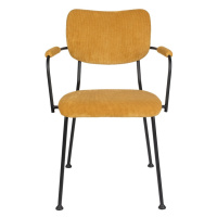 Okrovožlté jedálenské stoličky v súprave 2 ks Benson – Zuiver
