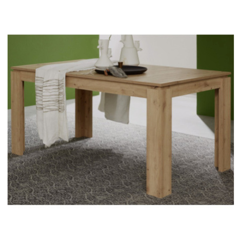 Rozkladací jedálenský stôl Universal 160x90 cm, dub Wotan% Asko