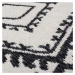 Kusový koberec Deuce Alix Recycled Rug Monochrome/Black - 120x170 cm Flair Rugs koberce