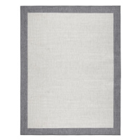 Kusový koberec Twin-Wendeteppiche 103108 creme grau – na ven i na doma - 120x170 cm NORTHRUGS - 