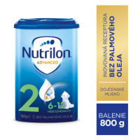 Nutrilon Advanced 2 následná dojčenská výživa (6-12 mesiacov) 6x800g