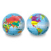 Mondo gumová lopta Mapa sveta 23 cm 6456