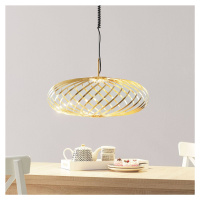 Tom Dixon Spring small závesná lampa Ø 56cm mosadz