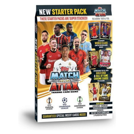 Futbalové karty Topps Match Attax TCG 2024/25 UCC Starter Pack