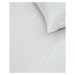 Biela napínacia plachta z bavlneného perkálu 150x200 cm Teia – Kave Home