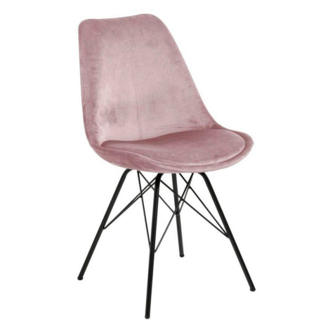 Ružové jedálenské stoličky