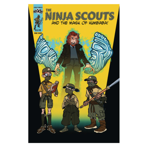 Scout Comics Ninja Scouts and Mask of Humbaba!