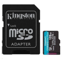 Karta Kingston 128GB microSDXC Canvas Go Plus 170R A2 U3 V30 + ADP