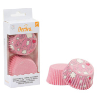 Košíčky na muffiny 36 ks ružový slon - Decora