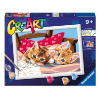 Ravensburger CreArt Dve maznavé mačiatka