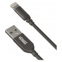 Yenkee YCU 611 BK USB 2.0 kábel synchronizačný a nabíjací USB A - certifikovaný Lightning, dĺžka