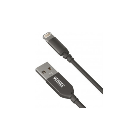 Yenkee YCU 611 BK USB 2.0 kábel synchronizačný a nabíjací USB A - certifikovaný Lightning, dĺžka