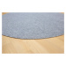 Kusový koberec Quick step šedý kruh - 100x100 (průměr) kruh cm Vopi koberce