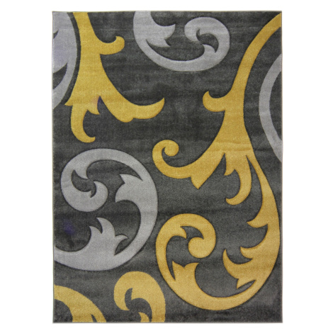 Kusový koberec Hand Carved Elude Ochre - 120x170 cm Flair Rugs koberce