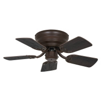 Stropný ventilátor Classic Flat III bronz Ø 75 cm