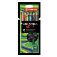 Stabilo GREENcolors ARTY pastelky (bal=12ks)