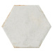 Dlažba Cir Cotto del Campiano bianco antico 15,8x18,3 cm mat 1080612