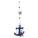 Závesná vianočná dekorácia Anchor with String Santa - G-Bork