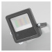 LEDVANCE SMART+ WiFi Floodlight, RGBW, sivá, 30 W
