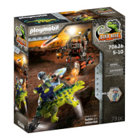 PLAYMOBIL DINO Rise 70626 Saichania: Obrana robota bojovníka