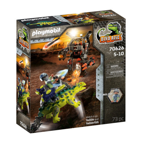 PLAYMOBIL DINO Rise 70626 Saichania: Obrana robota bojovníka