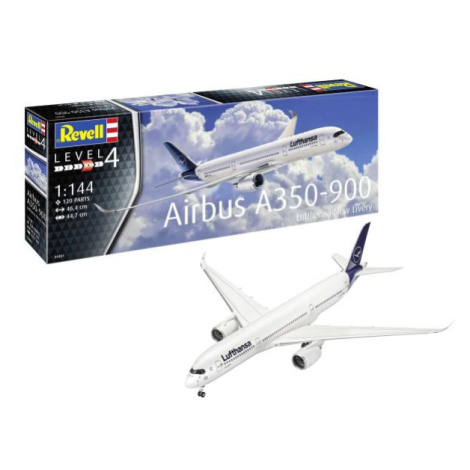 Plastic ModelKit letadlo 03881 - Airbus A350-900 Lufthansa New Livery (1:144)