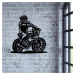 Drevený obraz na stenu - Motorka