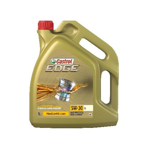 CASTROL Motorový olej EDGE 5W-30 LL, 15669E, 5L