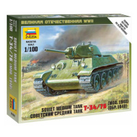 Wargames (WWII) tank 6101 - Soviet Medium Tank T-34/76 (1:100)