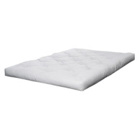 Biely stredne tvrdý futónový matrac 140x200 cm Comfort Natural – Karup Design