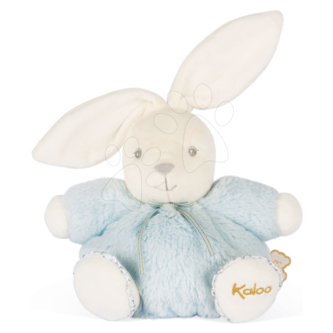 Plyšový zajačik Chubby Rabbit Perle Kaloo modrý 18 cm z mäkkého jemného materiálu od 0 mes
