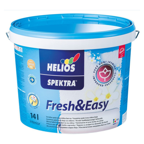 HELIOS Spektra FRESH&EASY - farba s jasmínovou vôňou 14 l biela vôňa jasmínu