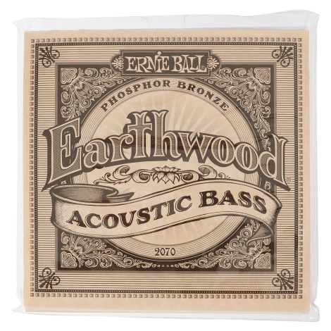 Ernie Ball 2070 Earthwood Phosphor Bronze Acoustic Bass 45-95