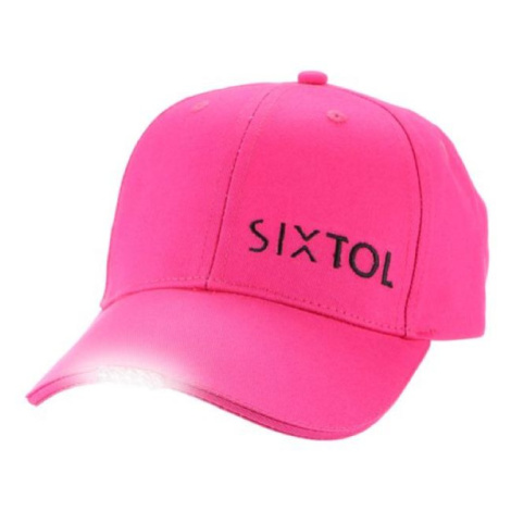LED šiltovka Sixtol so svetlom B-CAP 25lm, nabíjacia, USB, ružová