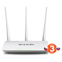 Tenda F3 (F303) Wireless-N Router 802.11b/g/n, 300Mbps, 1x WAN, 3x LAN, 3x Ext. Ant.