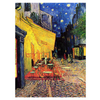 Reprodukcia obrazu Vincenta van Gogha - Cafe Terrace, 45 x 60 cm