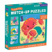 Match-Up Puzzle - Mláďata z oceánu (12 dílků)