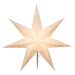 Papierová náhradná hviezda Sensy Star biela Ø 54 cm