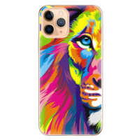 Odolné silikónové puzdro iSaprio - Rainbow Lion - iPhone 11 Pro