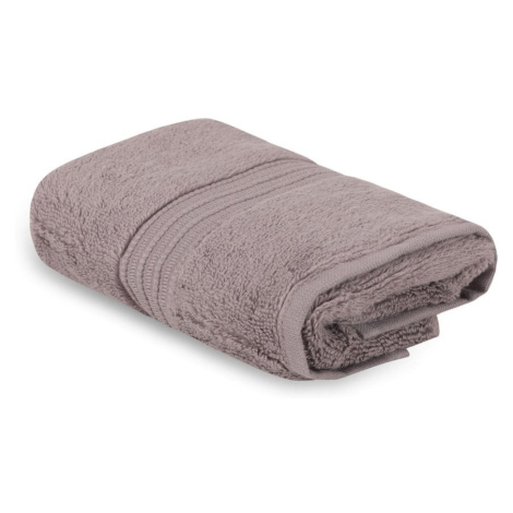 Fialový bavlnený uterák 30x50 cm Chicago – Foutastic