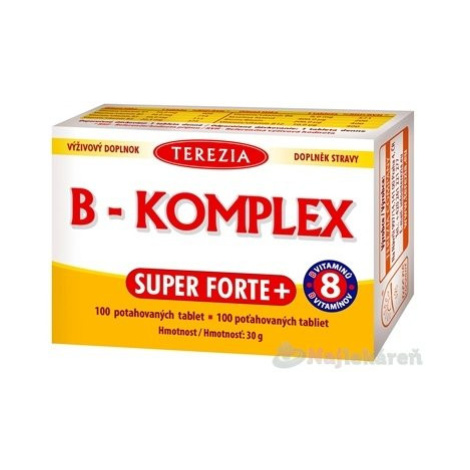 TEREZIA B-KOMPLEX SUPER FORTE+ 100 tabliet