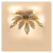 Vintage stropné svietidlo 5 svetlé zlaté - Botanica
