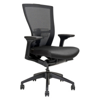 Ergonomická kancelárska stolička OfficePro Merens Farba: čierna, Opierka hlavy: bez opierky