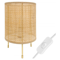 Stolová lampa BOHO bambusová