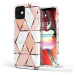 Samsung Galaxy Note 9 SM-N960, silikónové puzdro, polygonálny mramorový vzor, Wooze Geometric Ma