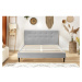 Sivá dvojlôžková posteľ Bobochic Paris Rory Dark, 160 x 200 cm